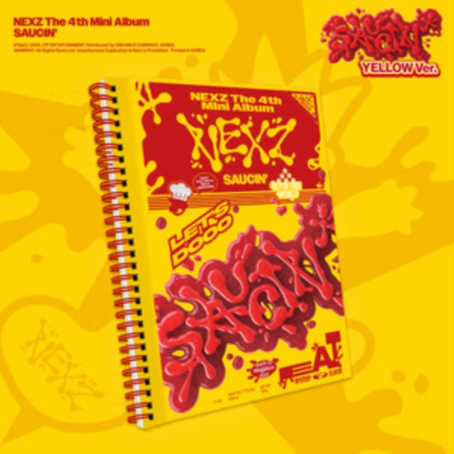 Nexz - 4th Mini Album Saucin (Yellow Ver.) (CD) (US Import)