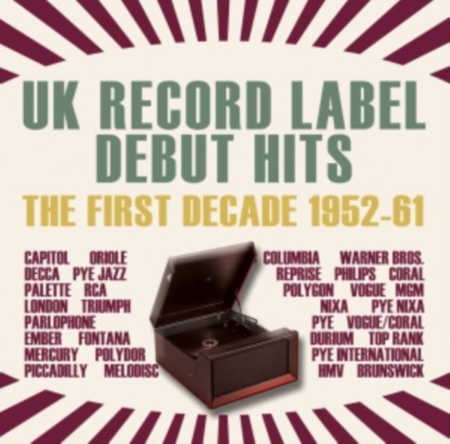 Various Artists - Uk Record Label Debut Hits: The First Decade 1952-61 (CD)