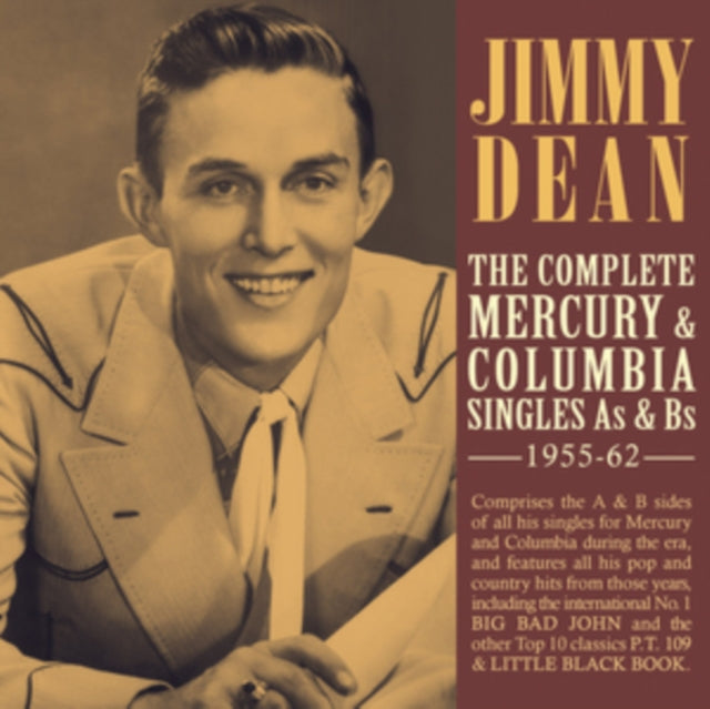 Jimmy Dean - Complete Mercury & Columbia Singles As & Bs 1955-62 (CD) (US Import)