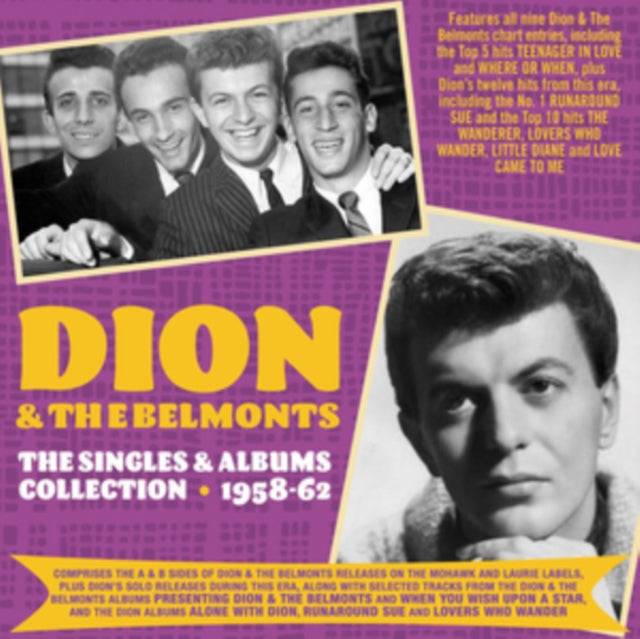 Dion & The Belmonts - Singles & Albums Collection 1957-62 (CD)
