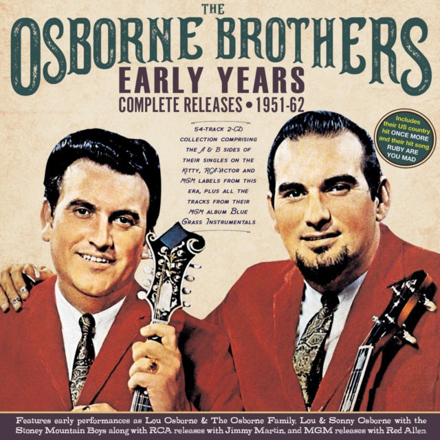 Osborne Brothers - Early Years: Complete Releases 1951-62 (2CD) (CD)