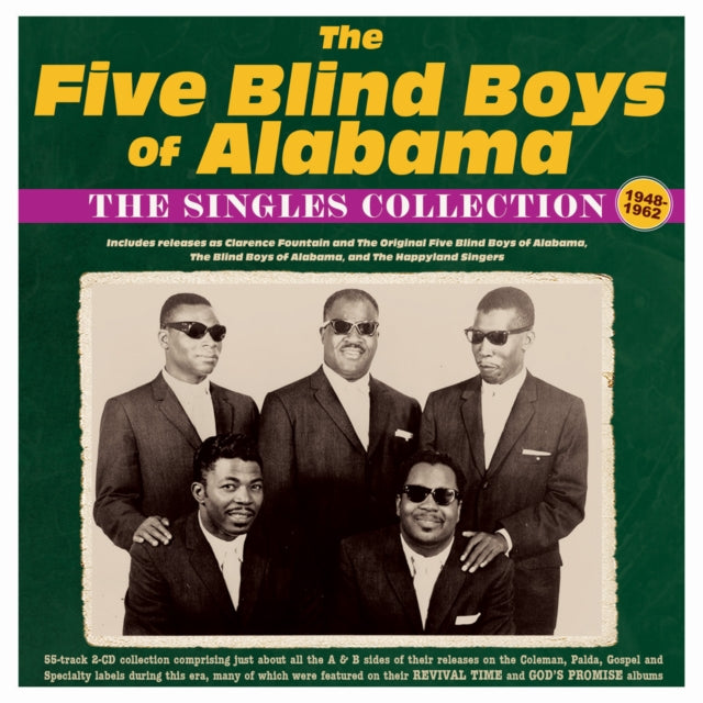 Five Blind Boys Of Alabama - Singles Collection 1948-62 (2CD) (CD)