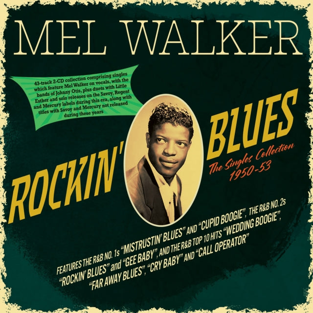 Mel Walker - Rockin Blues: The Singles Collection 1950-53 (2CD) (CD)