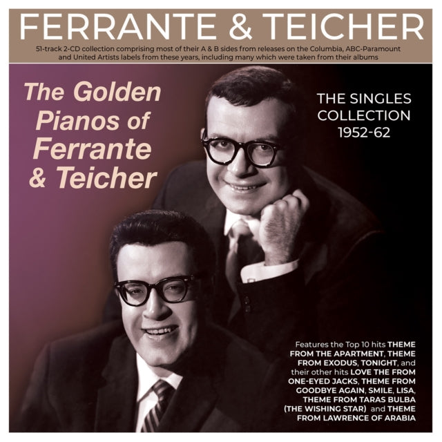 Ferrante & Teicher - Golden Pianos Of Ferrante & Teicher: The Singles Collection 1952-62 (CD)