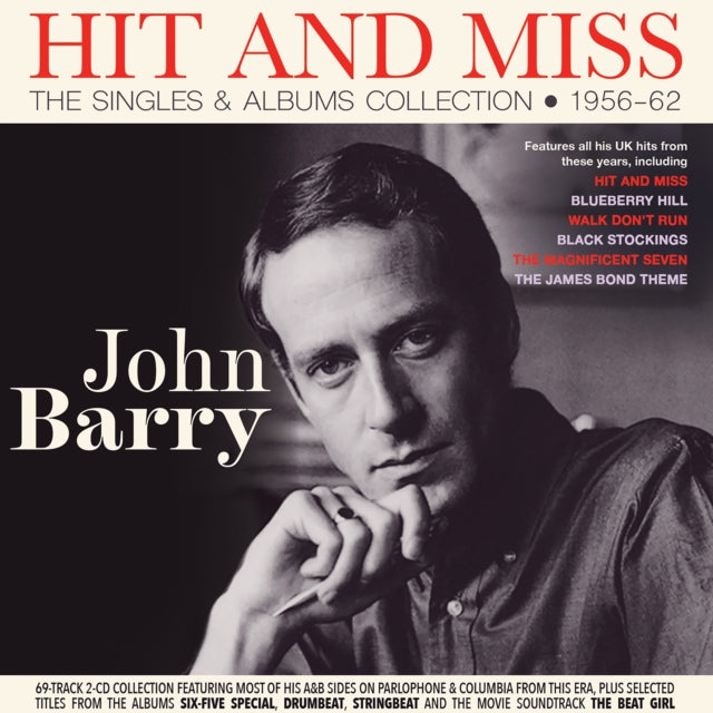 John Barry - Hit & Miss: The Singles & Albums Collection 1956-62 (CD)