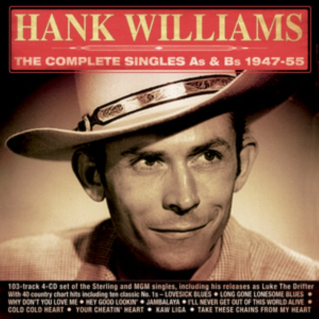 Hank Williams - Complete Singles As & BS 1947-55 (CD)