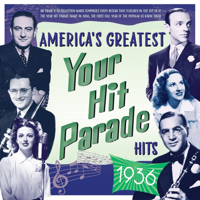 Various Artists - America's Greatest Your Hit Parade Hits 1936 (4CD) (CD)