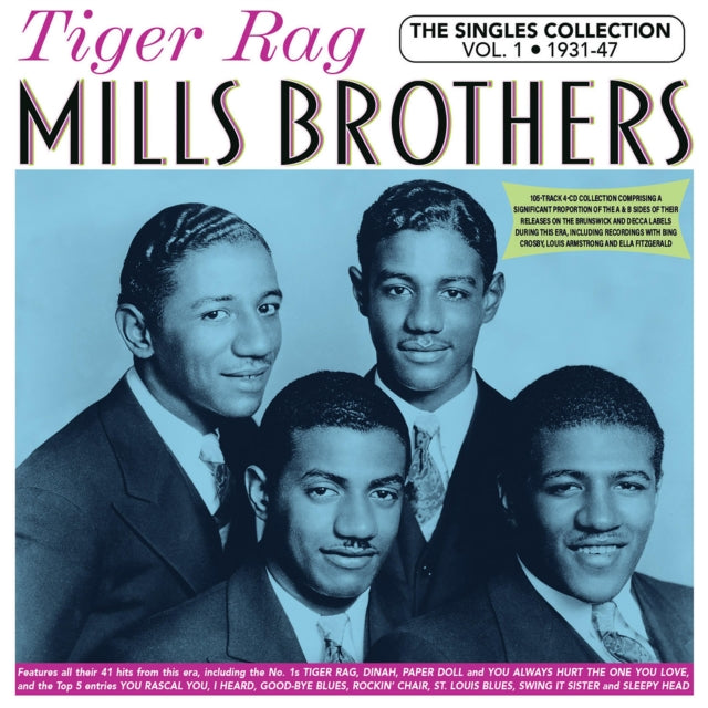 Mills Brothers - Tiger Rag: The Singles Collection Vol. 1 1931-47 (4CD) (CD)
