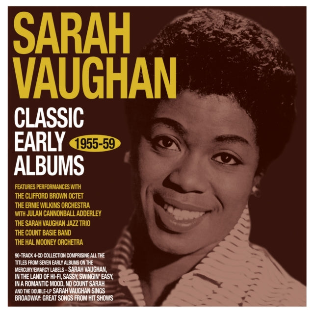 Sarah Vaughan - Classic Early Albums 1955-59 (4CD) (CD)