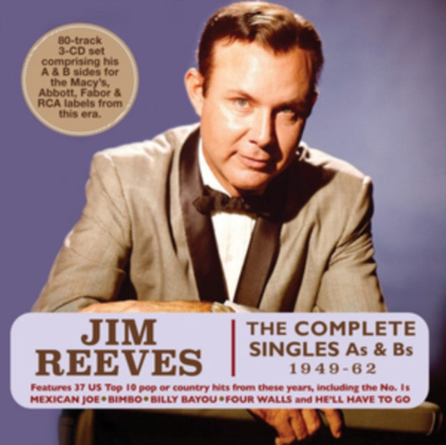 Jim Reeves - Complete Singles As & BS 1949-62 (CD)