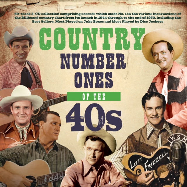 Various Artists - Country No. 1S Of The '40S (3CD) (CD)