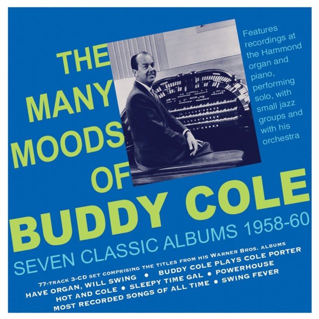 Buddy Cole - Many Moods Of Buddy Cole - Seven Classic Albums 1958-60 (3CD) (CD)