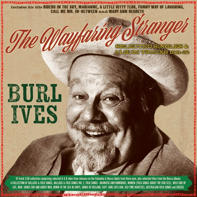 Burl Ives - Wayfaring Stranger - Selected Classics 1941-62 (3CD) (CD)
