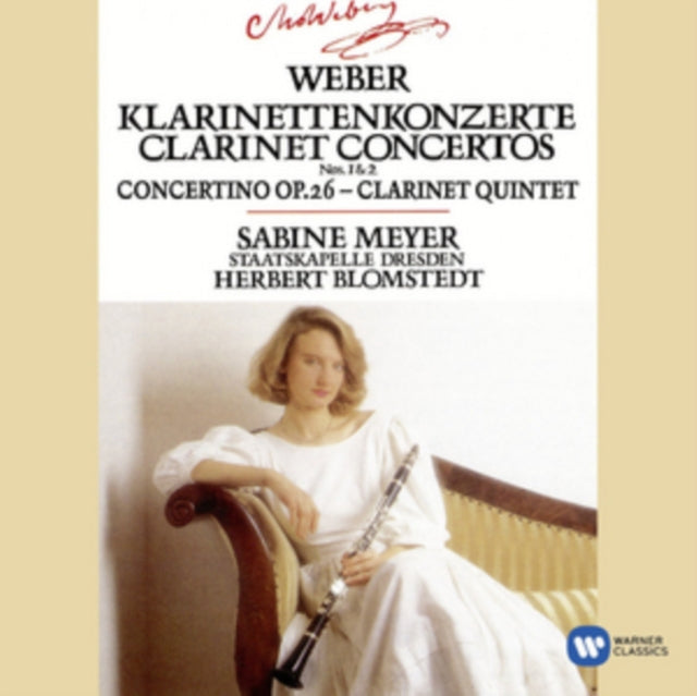 Sabine Meyer - Weber: Clarinet Concertos 1 & 2/CONCERTINO E Flat (CD)