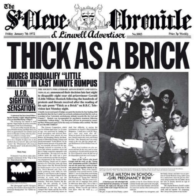 Jethro Tull - Thick As A Brick (CD)