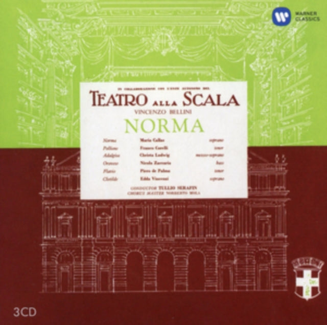 Callas / Orch Del Teatro Alla Scala / Serafin - Bellini: Norma (1960) (CD)