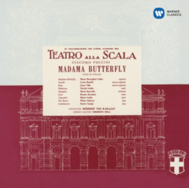 Callas / Gedda / Orch Del Teatro Alla Scala / Karajan - Puccini: Madama Butterfly (1955) (CD)