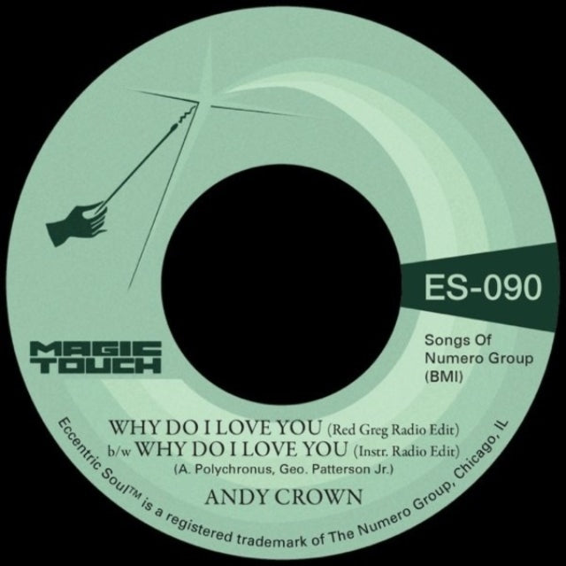 Crown,Andy & Magic Touch - Why Do I Love You B/W Why Do I Love You (Coke Bottle Clear Vinyl) (Vinyl Single) (US Import)