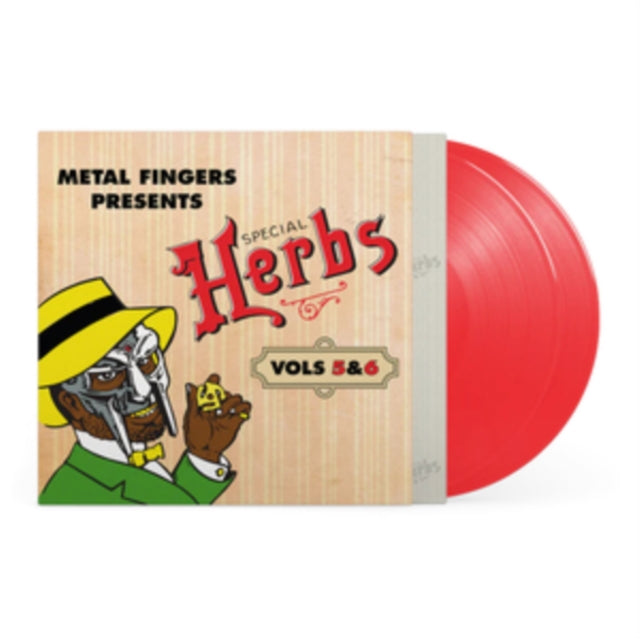 MF Doom - Metal Fingers Presents: Special Herbs Vol. 5 & 6 (2LP/Apple Red Vinyl) (Vinyl) (US Import)