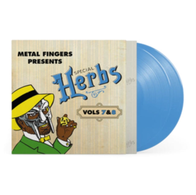 MF Doom - Metal Fingers Presents: Special Herbs Vol. 7 & 8 (2LP/SLY Blue Vinyl) (Vinyl) (US Import)