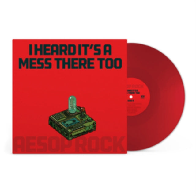 Aesop Rock - I Heard It's A Mess There Too (Apple Red Opaque Vinyl) (Vinyl) (US Import)