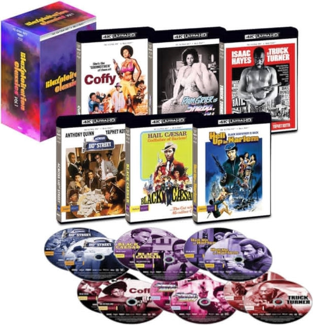 Blaxploitation Classics, Vol. 1 (4K Blu-ray) (Region A US Import)