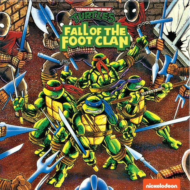 Konami Kukeiha Club - Teenage Mutant Ninja Turtles: Fall Of The Foot Clan (Pizza Pie Color In Color Splatter Vinyl) (Vinyl) (US Import)