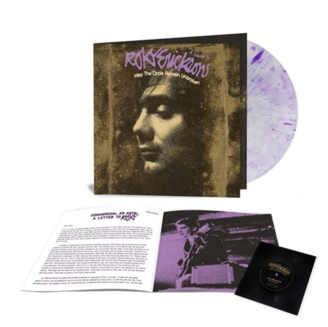 Various Artists - May The Circle Remain Unbroken: A Tribute To Roky Erickson (Clear W/ Hi-Melt Vinyl) (RSD) (Vinyl) (US Import)