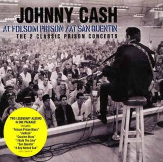 Johnny Cash - At San Quentin & At Folsom Prison (CD)