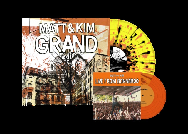 Matt & Kim - Grand (Yellow W/ Orange & Black Splatter Vinyl/7 Inch) (RSD Essential) (Vinyl) (US Import)