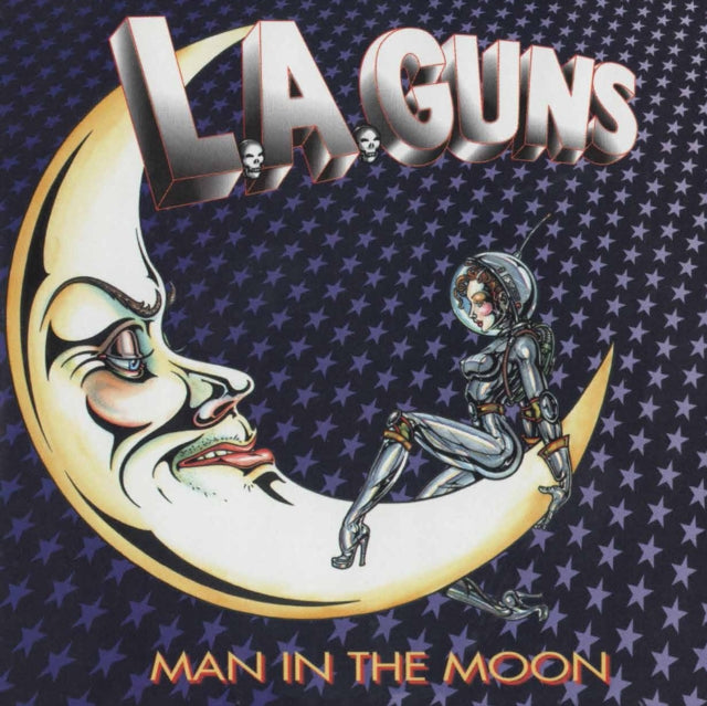L.A. Guns - Man In The Moon (Cobalt Blue Vinyl/Anniversary Edition) (Vinyl) (US Import)