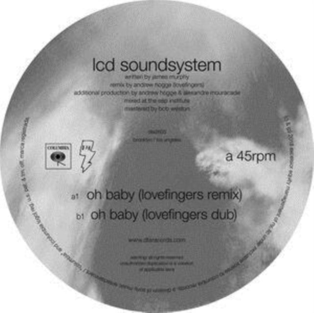 LCD Soundsystem - Oh Baby (Lovefingers Remixes) (Vinyl) (US Import)
