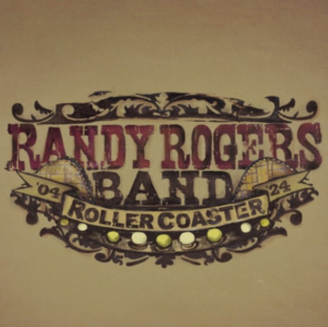 Randy Band Rogers - Rollercoaster (Red Smoke Vinyl) (2LP) (Vinyl) (US Import)