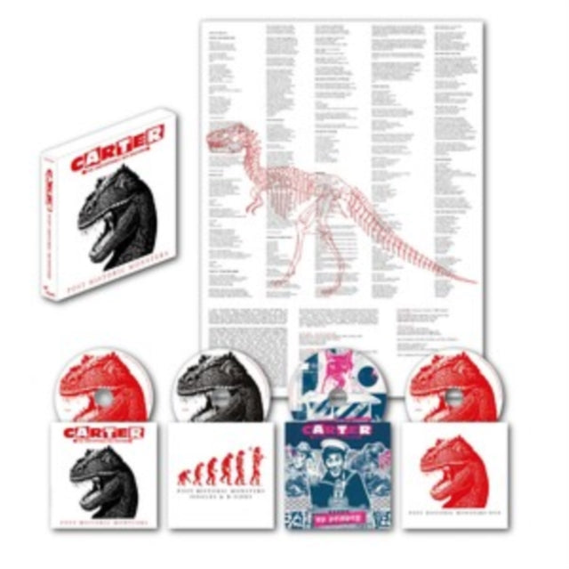 Carter The Unstoppable Sex Machine - Post Historic Monsters (3CD/DVD) (CD)