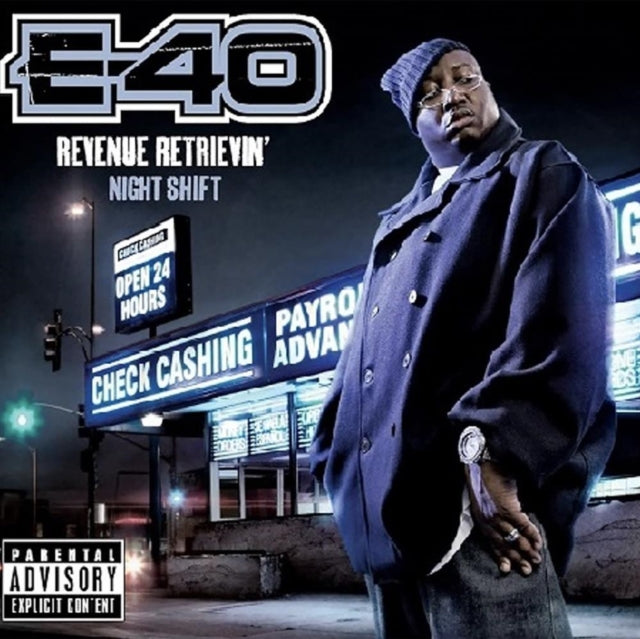 E-40 - Revenue Retrievin: Night Shift (Midnight Blue Vinyl/2LP) (Vinyl) (US Import)