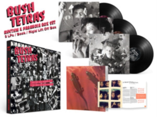 Bush Tetras - Rhythm & Paranoia: The Best Of Bush Tetras (3LP/Book) (Vinyl) (US Import)