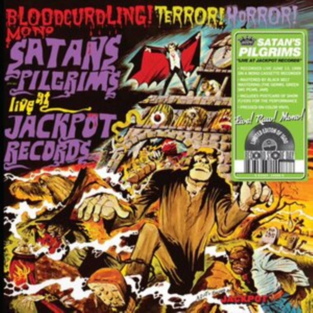 Satan's Pilgrims - Live At Jackpot Records (Lime Green Vinyl) (Vinyl) (US Import)