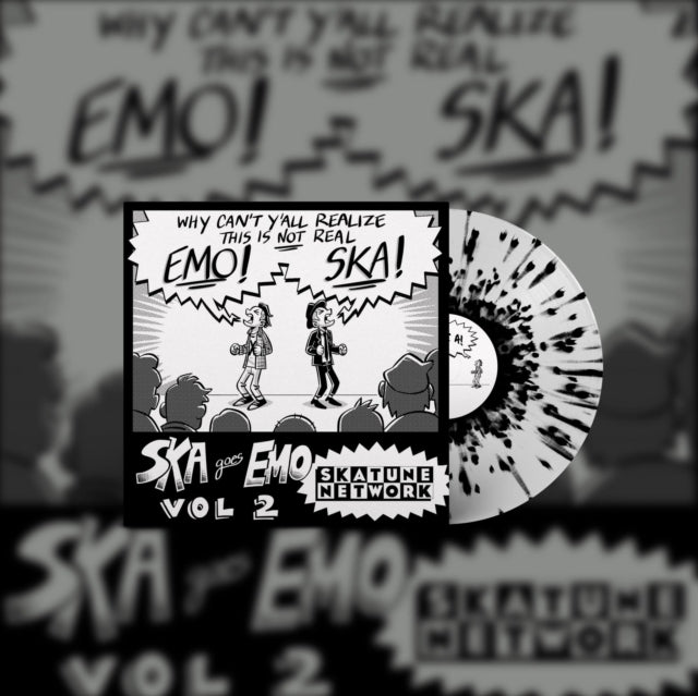 Skatune Network - Ska Goes Emo: Vol. 2 (White W/ Black Splatter Vinyl) (Vinyl) (US Import)