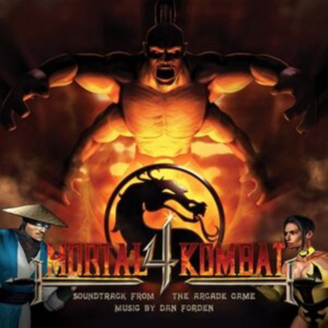 Dan Forden - Mortal Kombat 4 OST (Red, Yellow Swirl Vinyl/140g) (Vinyl) (US Import)