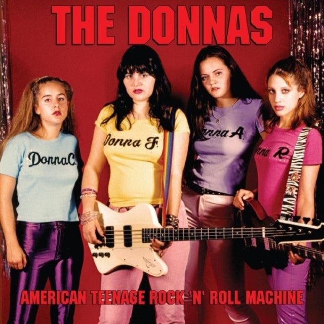 Donnas - American Teenage Rock 'N' Roll Machine (Fire Orange With Black Swirl Vinyl) (Vinyl) (US Import)