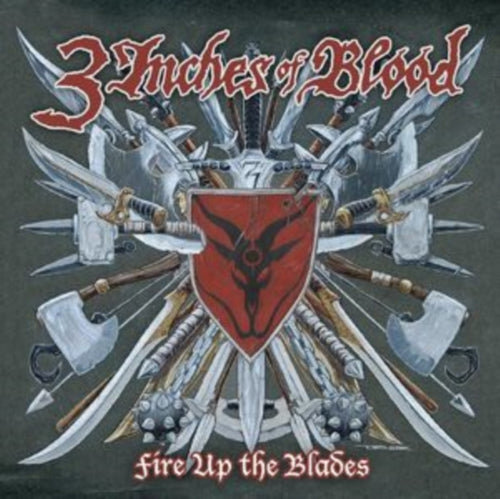 3 Inches Of Blood - Fire Up The Blades (Expanded) (Crimson Fire Vinyl/2LP) (Vinyl) (US Import)