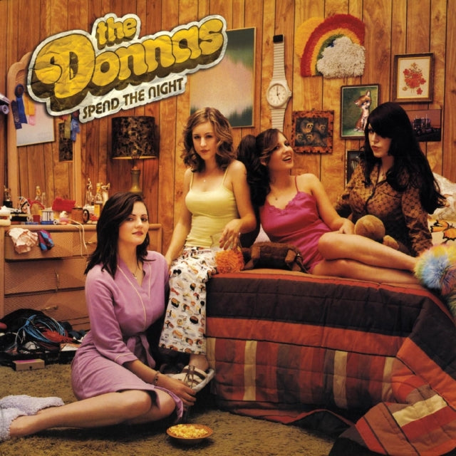 Donnas - Spend The Night (Clear With Canary & Pink Splatter Vinyl) (Vinyl) (US Import)