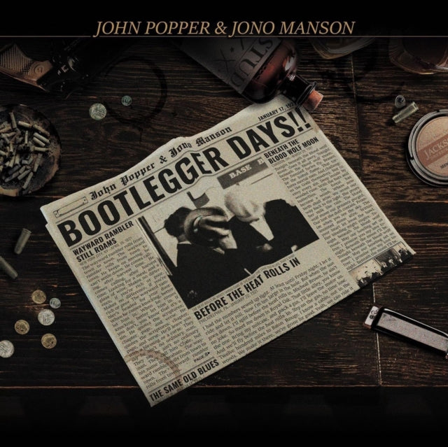 John Popper - Bootlegger Days!! (Gold Vinyl) (Vinyl) (US Import)