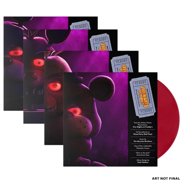 Newton Brothers - Five Nights At Freddy’s Vinyl OST (Pizza Party Red Vinyl) (Vinyl) (US Import)