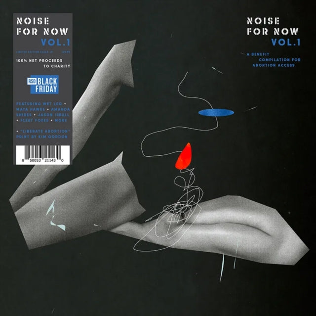 Various Artists - Noise For Now: Volume 1 (Clear Vinyl W/ Kim Gordon Deigned Litho) (Vinyl) (US Import)