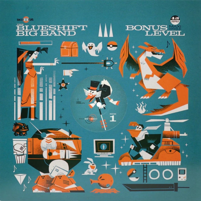 The Blueshift Band - Joystick Jazz: The Blueshift Big Band Plays Iconic Video Games Hit (Bonus Level) (Vinyl) (US Import)