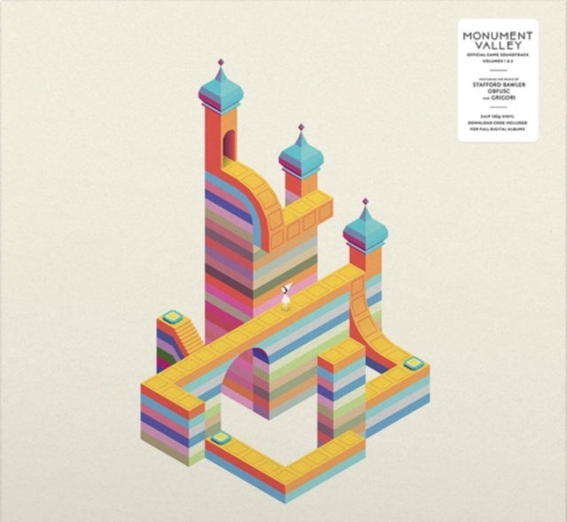 Grigori; Stafford Brawler; Obfusc - Monument Valley OST (2LP/Blue & White Vinyl) (Vinyl) (US Import)