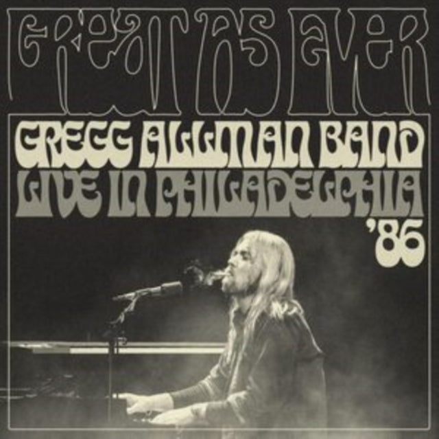 Gregg Band Allman - Great As Ever - Live In Philadelphia (1-11-86) (CD)