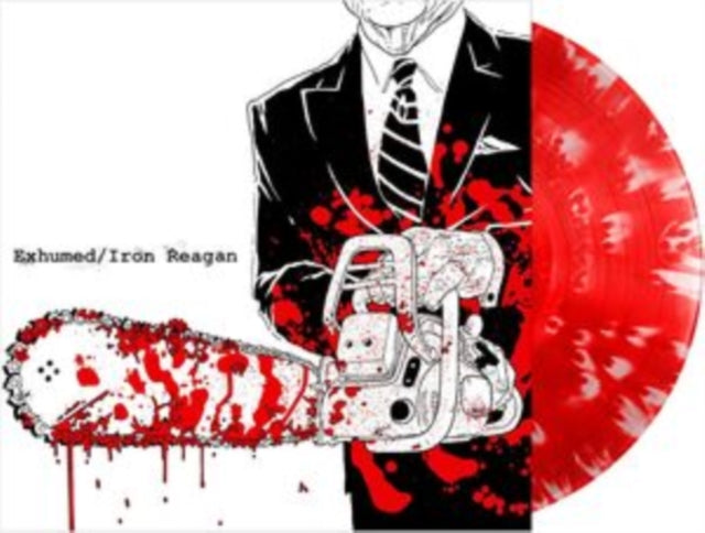 Exhumed & Iron Reagan - Split 12 (Red/White Splatter Vinyl) (Vinyl) (US Import)