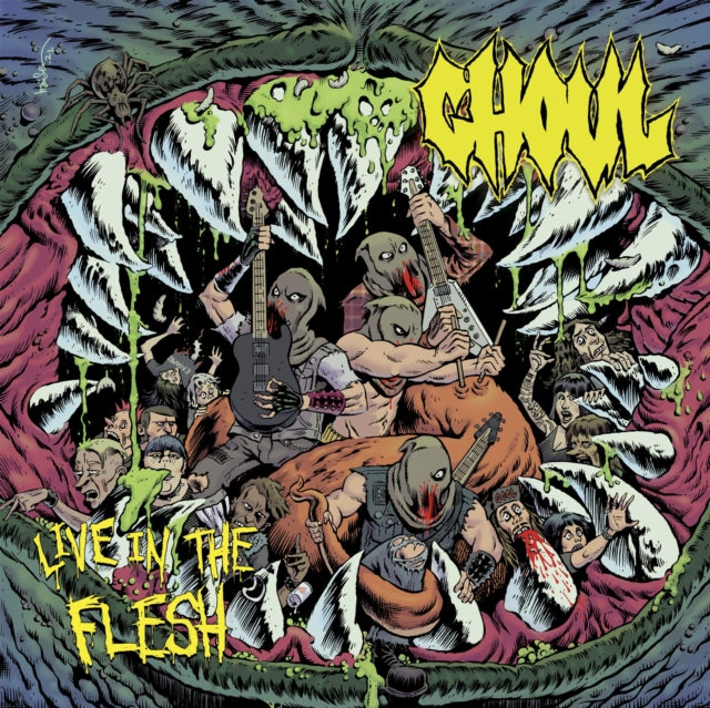 Ghoul - Live In The Flesh (2LP/Color Vinyl/DL Card) (Vinyl) (US Import)